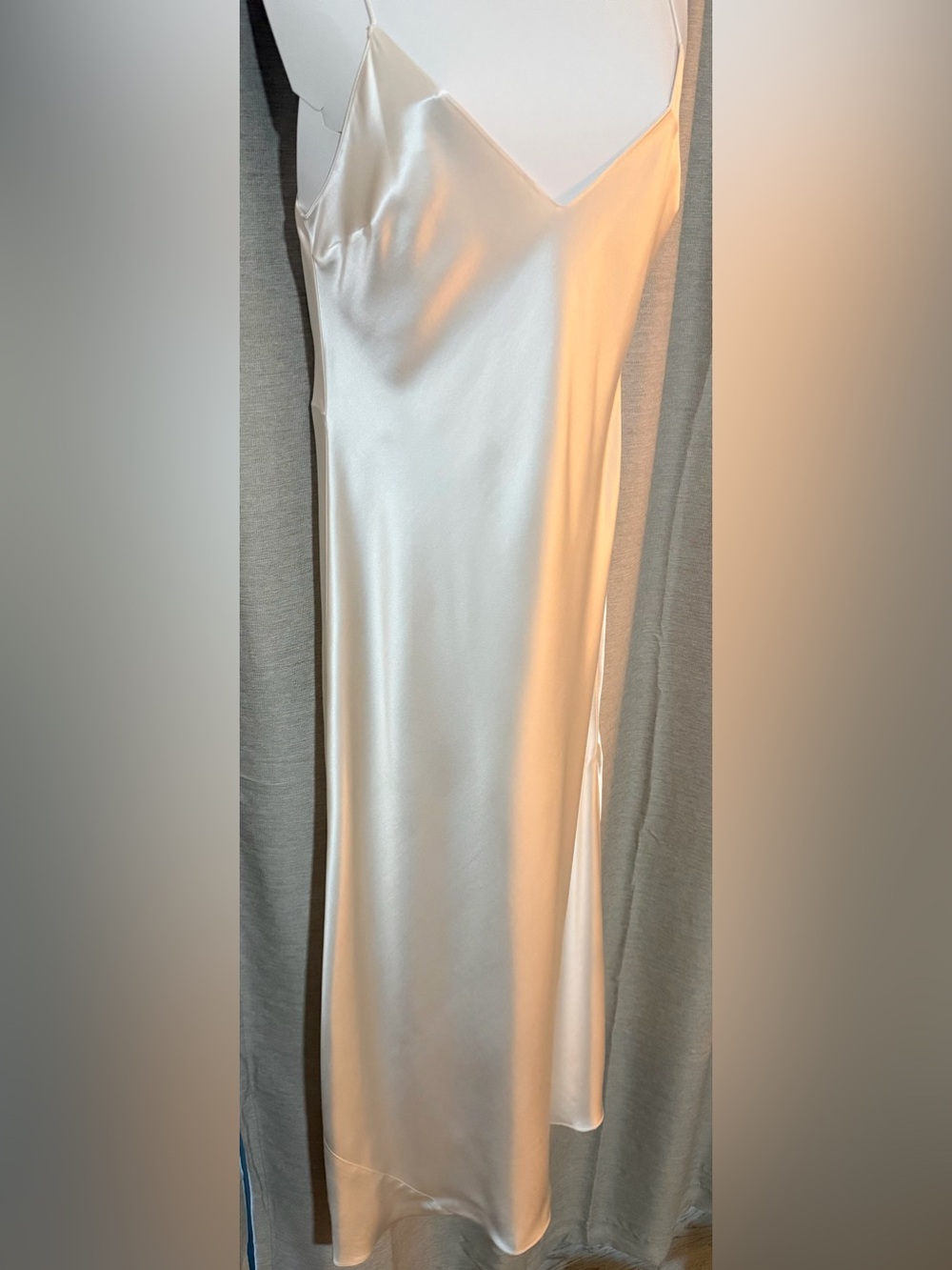 DANNIJO Beautiful Silk Slip Dress in Ivory SIZE Large